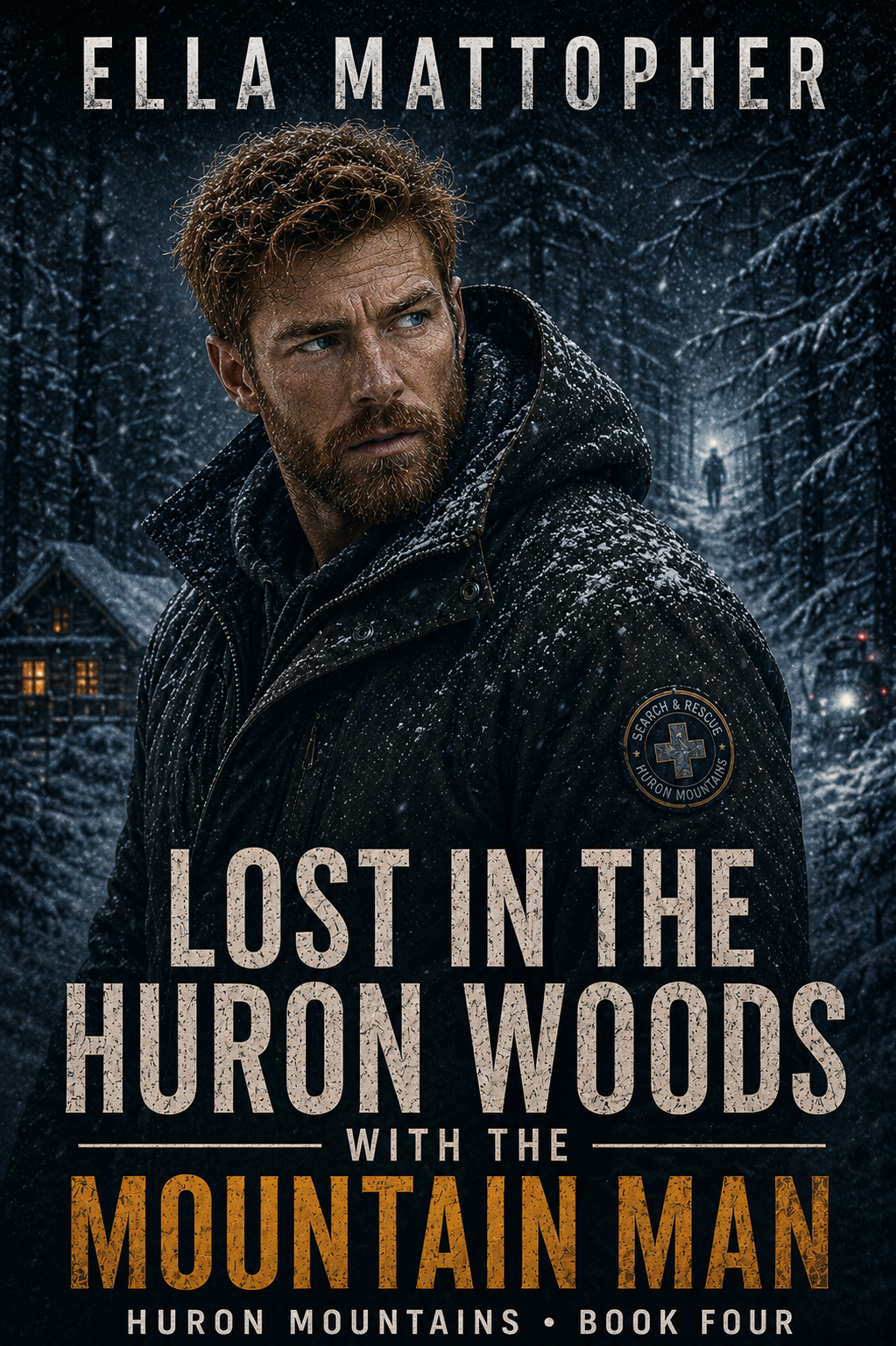 Lost in the Huron Woods with the Mountain Man book cover